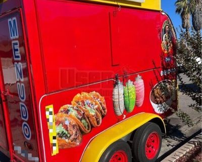 2022  - 7' x 10' Street Food Vending Trailer / Mobile Food Concession Unit for Sale California!