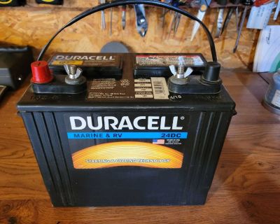 Duracell marine & RV battery 24-D C.