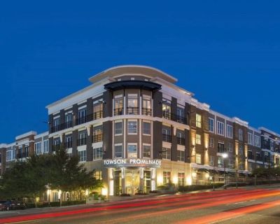 Beautiful updated two bedroom apartment available for rent at Towson Promenade. Includes laundry room, walk-in closets, and office. Walking distance to Towson Mall and Goucher College. Five minute car ride to Towson University.