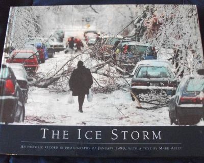 $ Reduced from $35.00. In January 1998, five days of freezing rain, up to 100 millimetres, fell in some parts of eastern Canada and the northeastern United States. About 2 million homes more than 5 million people were plunged into darkness for up to a month in the dead of winter. It was, indisputably, the storm of the century. This book is the definitive story of the ice storm, captured in pict...
