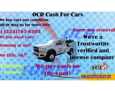 CASH 4 JUNK CARS