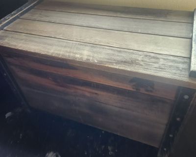 Antique toybox chest