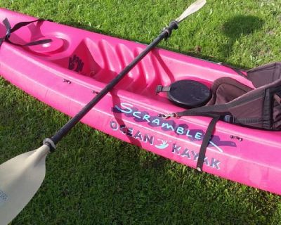 Ocean kayak scambler