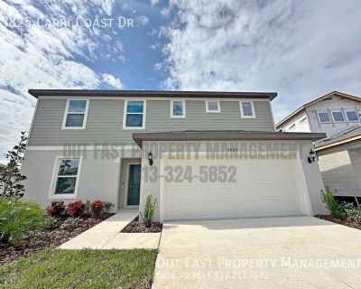 3825 Capri Coast Dr. Welcome to this recently built residence in Plant City, offering thoughtful design and ample space. The home features five bedrooms and three full bathrooms, providing flexibility for family, work-from-home setups, or multi-generational living. The well-appointed kitchen comes with essential appliances: refrigerator, stove, microwave, dishwasher, and there's also an in-unit...