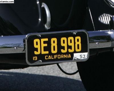 classic car license plate frames