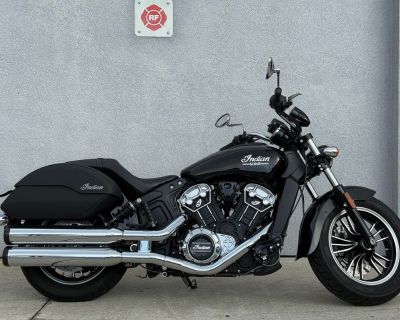2023 Indian Motorcycle Scout ABS Black Metallic