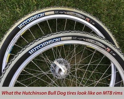 26 x 2.10 ~ Hutchinson Bull Dog Tires