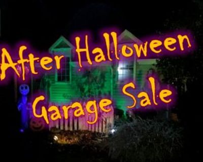 After Halloween Garage Sale
