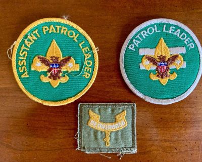 Vintage Boy Scouts Rank & Leadership Patches