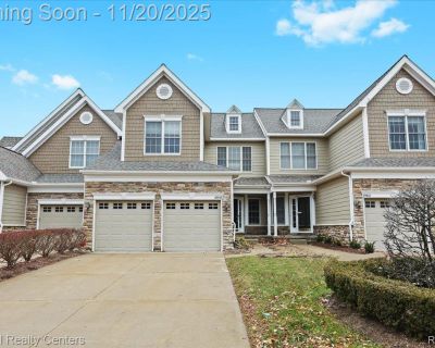 3 Bedroom 2BA 2331 ft Condo For Sale in Novi, MI