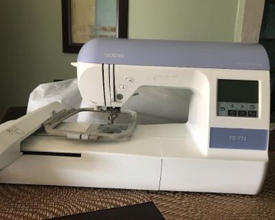 Embroidery Machine: Brother PE-770