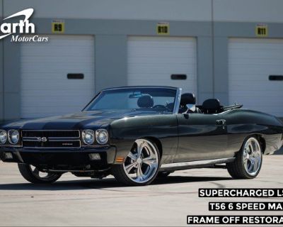 1970 Chevrolet Chevelle Superecharged LSA Convertible Restomod