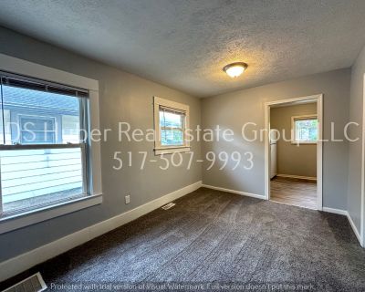 1138 Porter St. 2 bedroom in Lansing, MI, perfect for those looking for a move-in ready home. This house features an enclosed front porch, new carpet flooring, and fresh paint throughout. With closet space, hardwood cabinetry, and a full basement for extra storage, this home offers both comfort and convenience. The kitchen comes equipped with an electric range and refrigerator, making meal prep...