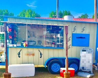 Lightly Used 2021 Homebuilt Food Concession Trailer / Mobile Vending Unit