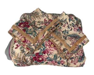 Vintage Ralph Lauren Queen Comforter and Shams, Tangier