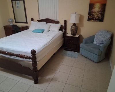 I started my own business January 1st 2024 . I run and work the business by myself and am gone most if the day. Might come home during the day for a period or be gone until 8 pm.no animals or kids , just me. Have a pool and on a freshwater canal with the mayaka forest behind the canal and one neighbor across the street most of the year. It's on the last street in the back of the neighborhood so...