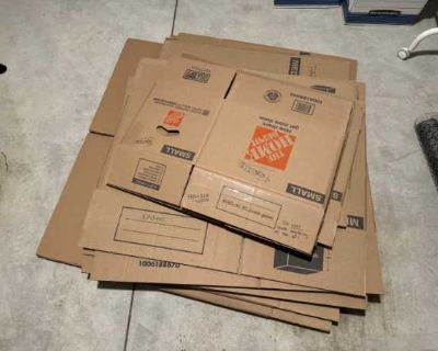 Moving Boxes -- Various Sizes