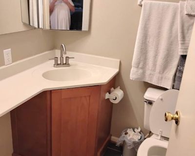 Private room with own bathroom in a Condo, Charlottesville, VA 22901