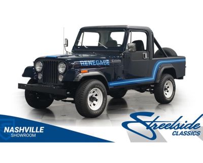 1982 Jeep CJ8 Scrambler Manual Transmission