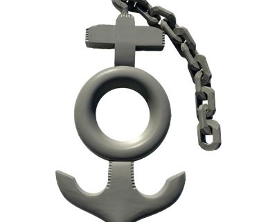 1990s Nantucket Style Mirror