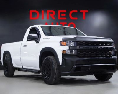 2019 Chevrolet Silverado 1500 Regular Cab Work Truck Pickup 2D 8 ft