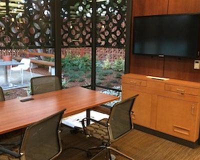 Meeting room. An open desk space with one Creative Tools Laptop* designed to support and encourage self-guided learning, production and creation of digital media at the Rinconada library. Reservation of this space is to be used in conjunction with the Creative Tools Laptop only. *Optional Wacom Tablet with stylus available at front desk. Station Laptop includes: - Adobe CC -Photoshop -Illustrat...