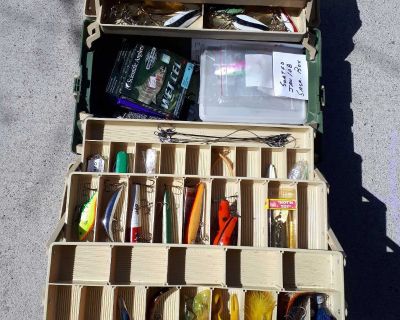Fishing tackle box and gear