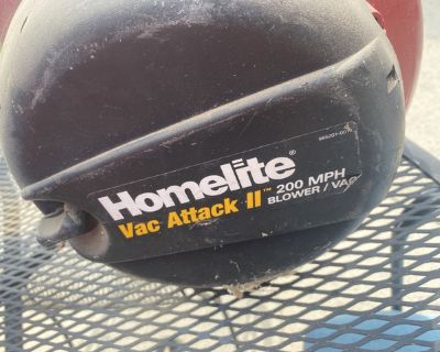 Homelite Leaf Blower/Vacuum