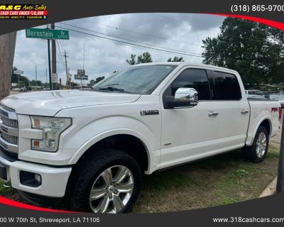 2015 Ford F150 SuperCrew Cab Platinum Pickup 4D 5 1/2 ft