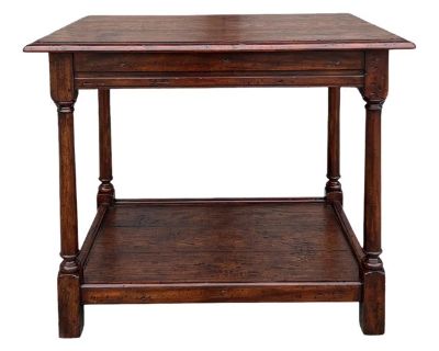 Theodore Alexander Mahogany Side Table