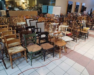 10/5/2022 Antique, Vintage & Modern Online Chair Liquidation Sale.