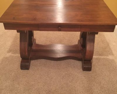 Antique Library Table