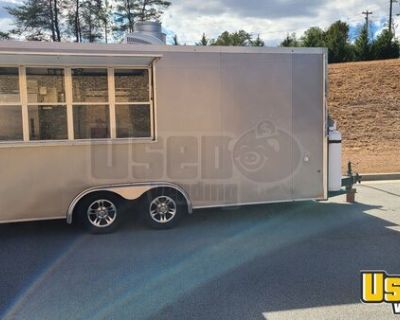 Turnkey - 2015 8.5' x 18' Kitchen Food Trailer with Fire Suppression System