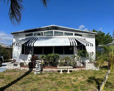 2 Bedroom 2BA 1400 ft Furnished Mobile Home For Sale in FORT PIERCE, FL