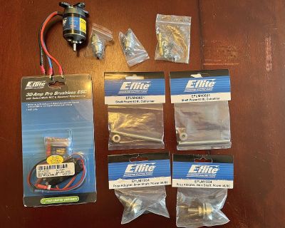 SOLD - E-flite Power 25 and Other E-flite Item Bundle
