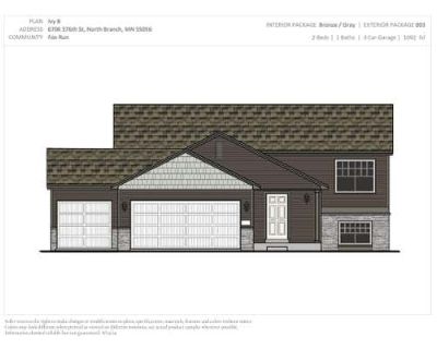 2 Bedroom 1BA 1092 ft Single Family Home For Sale in NORTH BRANCH, MN
