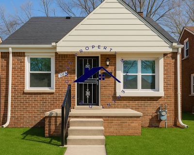 3 Bedroom 1BA 816 ft Single-family home For Rent in Detroit, MI