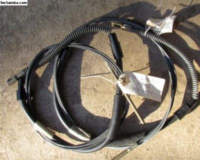 NOS German E-Brake Cable Set