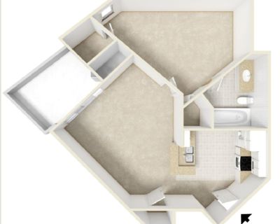 Beautiful 1BR Apt for rent- No lease required (Pelham Road)