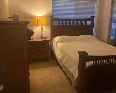 Available on: now. Furnished. Parking available * 40+ years welcome Laura will require background checks for this room Learn more. Private bathroom big closet parking washer and dryer pool jacuzzi Utilities and internet not included in the rent. Rent $1,400 per month Bills Not included Security deposit $300 Property type Apartment Room furnishing Furnished Preferred gender Females or males (no ...