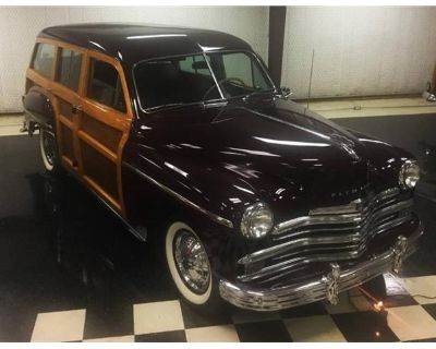 1949 Plymouth Woody Wagon Manual Transmission