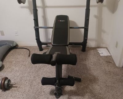 LA gear bench press