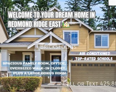 10550 Sheridian Cres NE. Luxury Meets Comfort in Redmond Ridge East Your Dream Home Awaits! TL;DR: Experience elegant living in this beautifully maintained Redmond Ridge East home, where timeless design meets modern convenience. Featuring hardwood floors, a chef s kitchen, and a spa-inspired primary suite, this home is built for comfort, style, and connection. With a bonus room, home office, an...