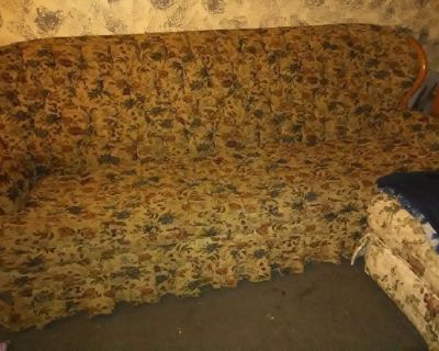 older couch w/ full size bed