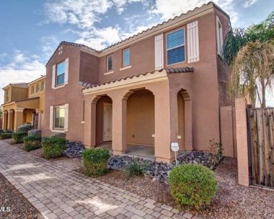 2253 S Ponderosa Dr. Located in the highly desirable Lyon's Gate community, this beautiful 3-bedroom, 3-bathroom home offers modern comfort and an inviting atmosphere. The open-concept design features soaring ceilings in the living area, leading to a stylish kitchen with sleek granite countertops. Upstairs, the spacious primary suite provides a relaxing retreat, accompanied by two additional be...