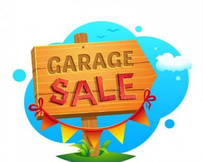 Garage Yard Sale 10/25 & 10/26 8-2