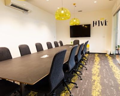 Meeting room. The Hive is located within Vibe Coworks, an active coworking space, and includes a 65. Video Conference ($) 360 view Meeting Owl Pro webcam available upon request on first-come, first-served basis. Standard webcams are also available. Coffee/Tea ($) Coffee provided by Vibe Coworks can be added to your room rental at a rate of $25/carafe. Alternatively, full in-room coffee, tea and...