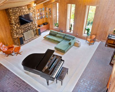 Vintage Mid-century Modern House with Grand Piano, Stone Mountain, GA