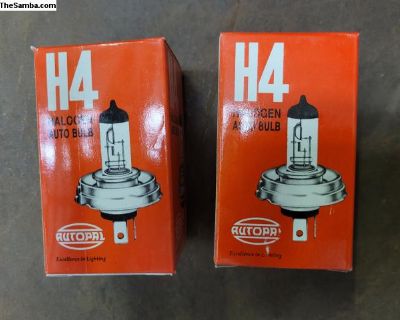 New Autopal H4 Bulbs