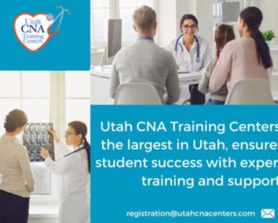 Utah CNA Training Centers, owned by TAC Educational Services, Inc., has been providing exceptional CNA education since 2007. Starting with one location in Murray, we now proudly operate in Logan, Clearfield, Murray, and Orem, with more locations opening soon. As Utah’s largest and most successful CNA training center, we offer comprehensive programs, including free online test prep, resulting in...